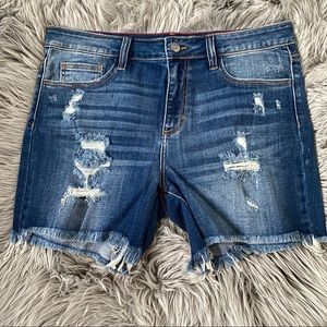Carly Jean Los Angeles Denim Shorts